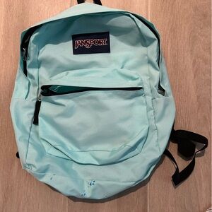 Jansport Aqua Backpack with Black Accents